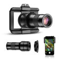 APEXEL 2in1 Telephoto Macro Lens Observation 6X Lens for IPhone/Android Phones Shooting Mobile Phone Lens Accessories.