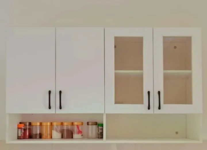 Pantry Cupboard Melamine| 04 Doors indoor Cupboard| Laundry Area Cupboard| Modern pantry Cupboard