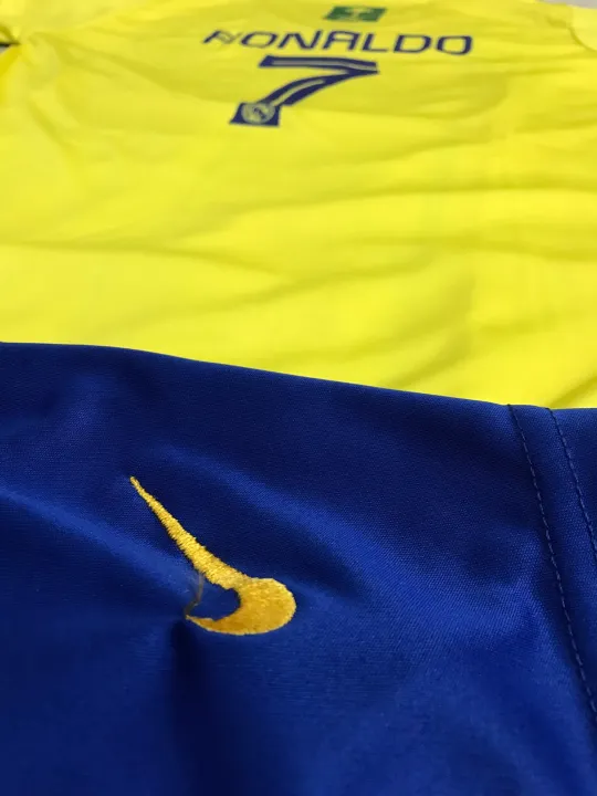 Cristiano%20Ronaldo%20Al-Nassr%20FC%202023-24%20full%20kit%20(home)%20T-Shirt/short%20Availble%20half%20selves%20for%20kids%20-%20Image%203