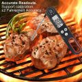 Fast And Accurate Kitchen Food Meat Thermometer With Foldable Probe. 