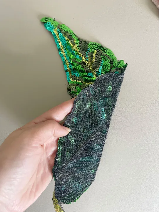1%20Piece%20Embroidered%20Sequins%20Green%20Leaf%20Applique%20Fashion%20Decoration%20For%20Summer%20Clothes%20Sew%20On%20Patch%20for%20Clothing%20DIY%20-%20Image%206