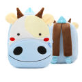 Cute cartoon animals school bags for Kindergarten kids backpack boys girls plush backpack.