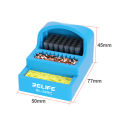 RELIFE RL-599C Solder Tip Cleaner 3-IN-1 Steel Brush/Copper Wire Ball/Sponge Welding Soldering Iron Tips Cleaning Tools.