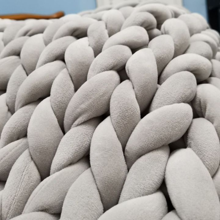250/500g%20Velvet%20Thick%20Super%20Bulky%20Chunky%20Yarn%20Hand%20Knitting%20Woven%20Thread%20Basket%20Blanket%20Carpets%20Giant%20Yarn%20DIY%20Hand-knit%20Blanket%20-%20Image%204