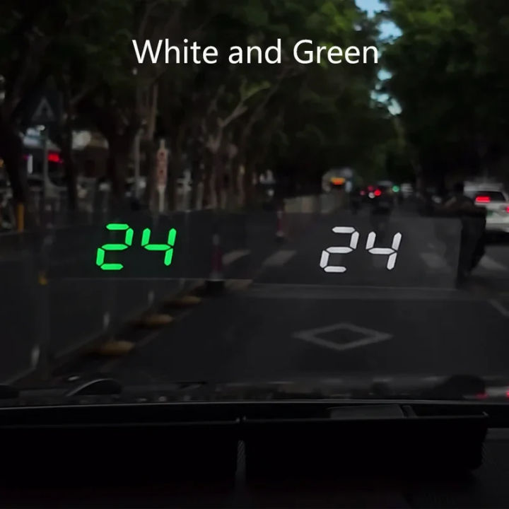 Digtial%20Car%20GPS%20Speedometer%20KMH%20LCD%20Windshield%20Projector%20Big%20Fonts%20Speed%20Gauge%20With%20White/Green%20Light%20Car%20Electronic%20Accessories%20-%20Image%203