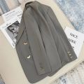 2025 Spring and Autumn New Korean fashion British Style Solid Blazer Women Clothing French Texture Fashion Small Suit Coat Women.