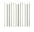 White Candle 10/Pcs Church Candle - White Candles 8 Inch Long Candles. 
