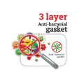 VISION Glass Door Refrigerator RE-150 Liter.