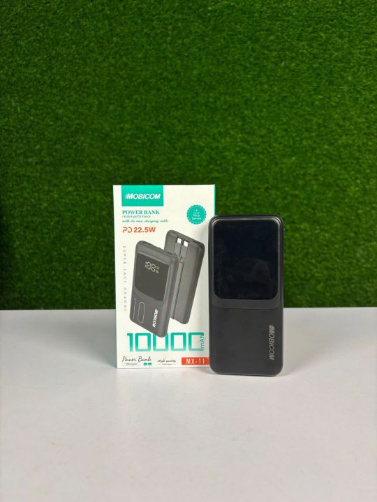 Mobicom Power Bank, model MX-11, with the following features