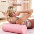 EVA Foam Yoga Roller 30cm Portable Pilates Fitness Cylinder for Leg Arm Back Deep Muscle Massage Home Gym Exercise Roller.