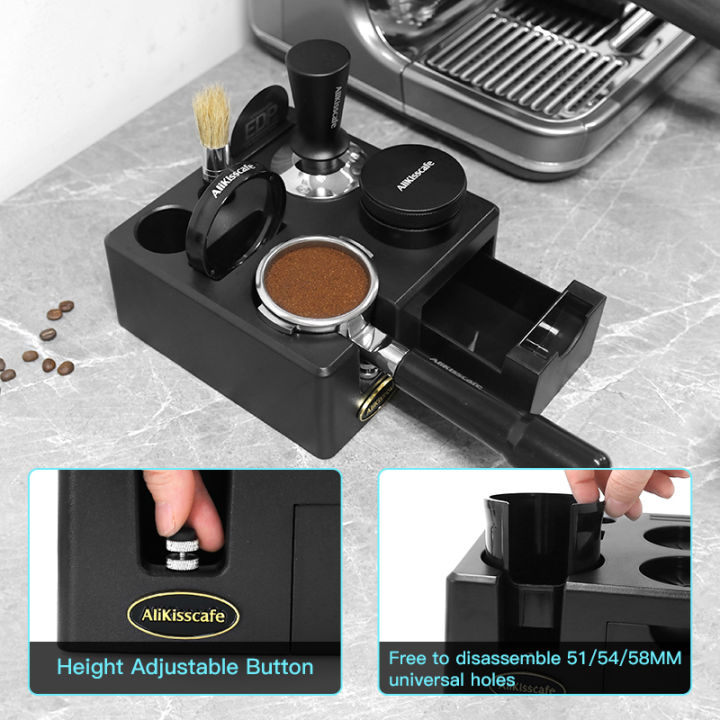Alikisscafe%20Coffee%20Tamping%20Station%2051mm%2054mm%2057%2058mm%20Portafialter%20Holder%20For%20Delonghi%20Breville%20Espresso%20Accessory%20Barista%20Tools%20-%20Image%204