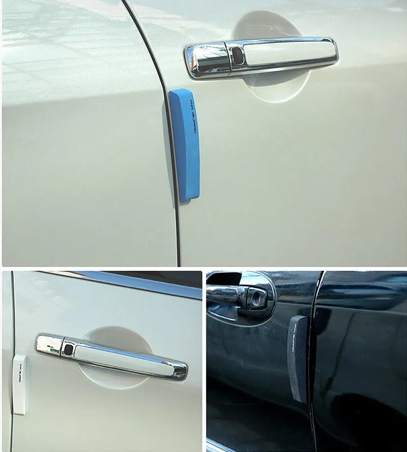 13pcs Bling Car Door Handle Scratch Protector, White Reflective Trim Stickers, Crystal Glitter Car Door Handle Protection Rhinestone Door Bowl Handle Strip And Decals Car Accessories For Women