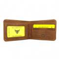 Bull and Buffalo Leather Wallet - Dollar Size - Premium Quality. 