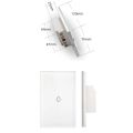 UNKAS Smart Home Alexa Echo  Home Wifi Water Heater Switch Tuya APP Remote Control Boiler Led Light Touch Outlet. 