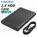 TISHRIC 2.5" SSD HDD Enclosure SATA To USB 3.0 Mobile External Hard Drive Case 6Gbps Speed SATA SSD HDD Storage Hard Disk Box. 