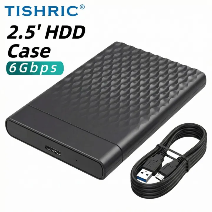 TISHRIC%202.5"%20SSD%20HDD%20Enclosure%20SATA%20To%20USB%203.0%20Mobile%20External%20Hard%20Drive%20Case%206Gbps%20Speed%20SATA%20SSD%20HDD%20Storage%20Hard%20Disk%20Box%20-%20Image%207