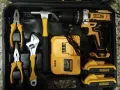 Dewalt and Superstar china lot Cordless drill machine set with full tool kit and hammer includes all drivers and all tools with two batteries. 