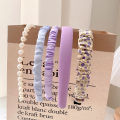 5pcs Set Fashion Women Cloth Hair Bands Headdress Headband Girls Hairband Hair Hoop Female Hair Accessories Headwear. 
