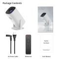 P30 1080P (150 ANSI) Mini 4K Android 11.0 Dual Wi-Fi and Bluetooth Portable Projector. 