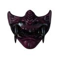 Japanese Samurai Oni Demon Mask Cosplay Horror Prajna Hannya Evil Killer Thicken Plastic Masks Halloween Party Costume Props. 