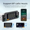 1Din Car Radio Multimedia Player Carplay&Android Auto Display Navigation Mirrorlink 5inch Touch Screen Reversing Input Supported. 