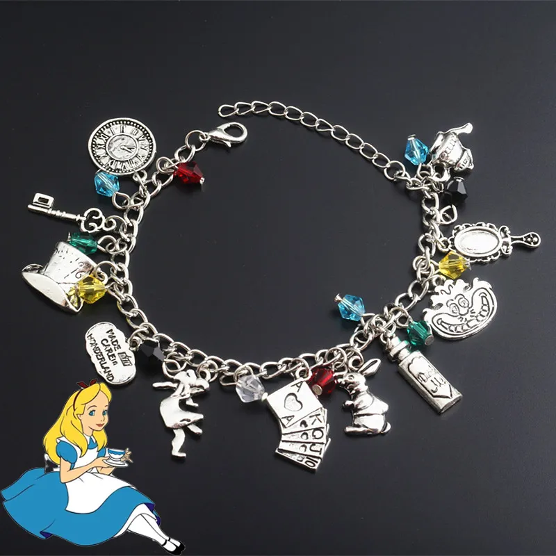 Hot demand】Anime Movie Alice in Wonderland Bracelet March Hare