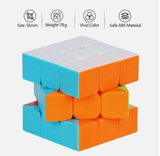 Pack%20of%202%20Stickerless%20Rubik's%20cube%203x3%20-%20Image%203