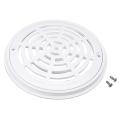 Round pool navel 8x8 inch main floor drain navel pool. 