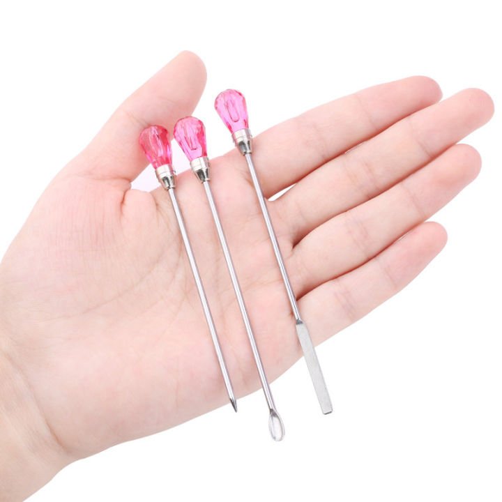 3PCS%20Poke%20Needle%20Digging%20Power%20Spoon%20Stir%20bar%20Tool%20Set%20For%20Professional%20Silicone%20UV%20Glue%20Resin%20Mold%20Epoxy%20Jewelry%20Making%20Tools%20-%20Image%202