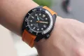 Crafter blue PVD buckle. 