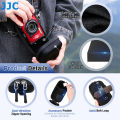 JJC Compact Camera Pouch for Olympus TG-7 TG7 TG-6 TG6 TG-5 TG-4 TG-3 TG-2 TG-1 Camera Travel Case with Shoulder Strap Carabiner. 