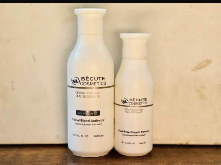 Becute Cosmetics 2 in 1 Skin Polish set. Chemical Free. Facial Blond ...