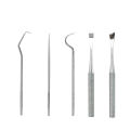 Reusable Stainless Steel Toothpick Set - Portable Oral Cleaning Tool for Travel & Home Metal Toothpick Combo.