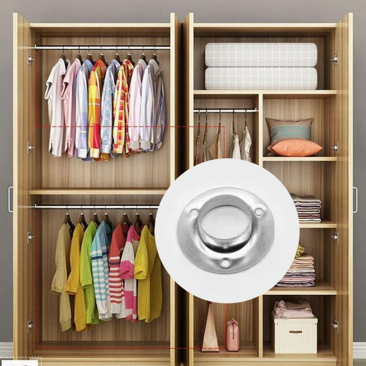 4/8pcs%20Flange%20Seat%20Wardrobe%20Clothing%20Pole%20Bracket,%20Clothing%20Pole%20Support%20Fixed%20Seat%20Hardware%20Accessories%20-%20Image%204