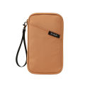 Family RFID Blocking Passport Holder Wallet Storage Bag- Travel Document Organizer with Credit Card Case Essential Travel Bag.