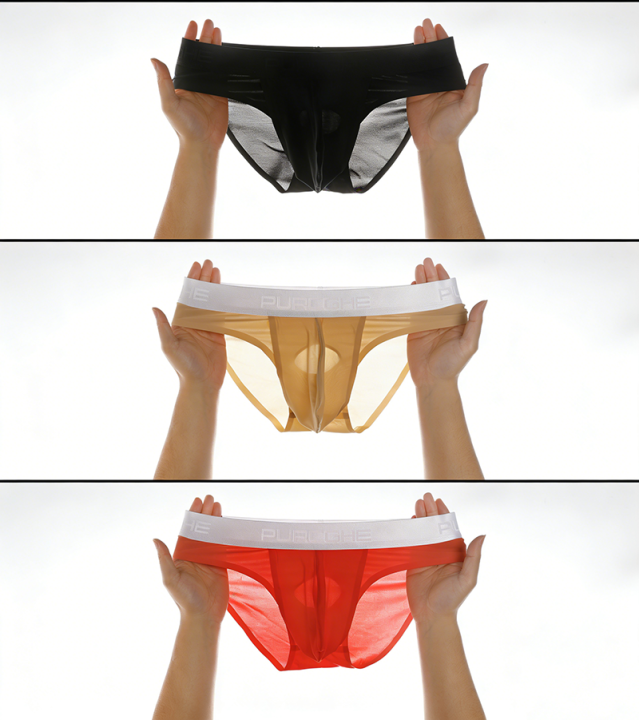 Ice%20Silk%20Ultra%20Thin%20Men's%20Briefs%20with%20Separate%20Pouch%20U%20Convex%20Seamless%20Underwear%20for%20Comfortable%20Fit%20-%20Image%207