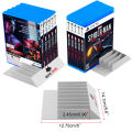 8 Slots PS5/PS4/PS3 Physical Game Card Storage Bracket with Base Stand for Sony Playstation Universal CD Card Slot. 