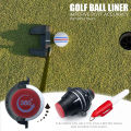 360 Degree Rotating Golf Ball Liner Marker Template Marker Pen Golf Putting Positioning Imporve Putt Accuracy Aids Golfers. 