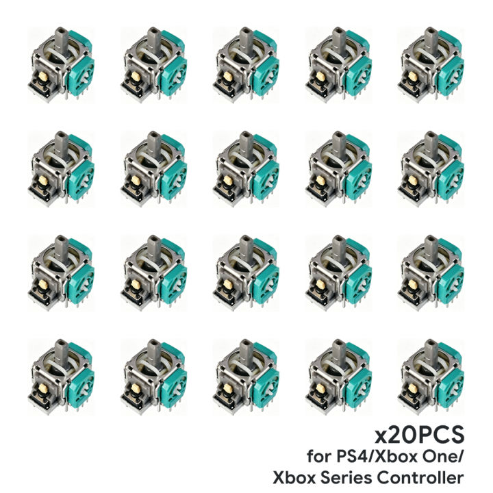 DATA%20FROG%2010/20/30pcs%20Replacement%203D%20Analog%20Joystick%20For%20PS5/PS4/SwitchPro/Xbox%20One%20Controller%20ThumbStick%20Repair%20Parts%20Accessory%20-%20Image%202
