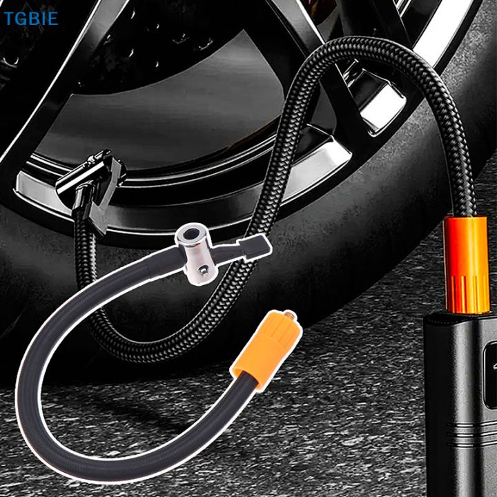 %5BTL%5D1%20Piece%20Fine%20Thread%20Inflation%20Hose%20Adapter%2030CM%20Car%20Tire%20Air%20Inflator%20Hose%20M6%20Locking%20Air%20Chuck%20With%20Standard%20Tire%20Valve%20-%20Image%202
