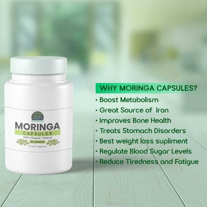 Moringa Oleifera Caps 80 Organic Moringa Pills Capsules , Weight Loose ,100% original moringa,Best for weight loss