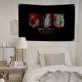 Anime Attack On Titan Logo Flag Banners Four Hole Flag Polyester Outdoor Decor Room Aesthetic. 