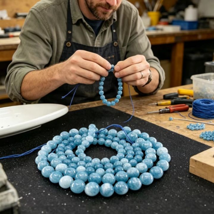 Natural%20Aquamarines%20Stone%20Beads%20Blue%20Round%20Gemstone%20Bead%20for%20DIY%20Bracelet%20Necklace%20Charms%20Jewelry%20Making%20Beaded%20Accessories%20-%20Image%204