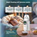 JUSTLANG Smart Voice Control Baby Bottle Warmer 7 Heat Level 8000mAh Multifunction Breast Milk Warmer Accurate Temperature. 