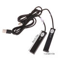 1Pc  5/10W Mini Aquarium Heater USB Charging For Small Fish Tank Heater Energy Saving Over Temperature Protection Accessories. 