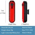 BUCKLOS Bicycle Taillight LED USB Rechargeable Bike Rear Lights Flashlight for Bicycle Road Bike Lamp Cycling LED Lighting. 