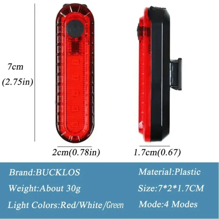 BUCKLOS%20Bicycle%20Taillight%20LED%20USB%20Rechargeable%20Bike%20Rear%20Lights%20Flashlight%20for%20Bicycle%20Road%20Bike%20Lamp%20Cycling%20LED%20Lighting%20-%20Image%205