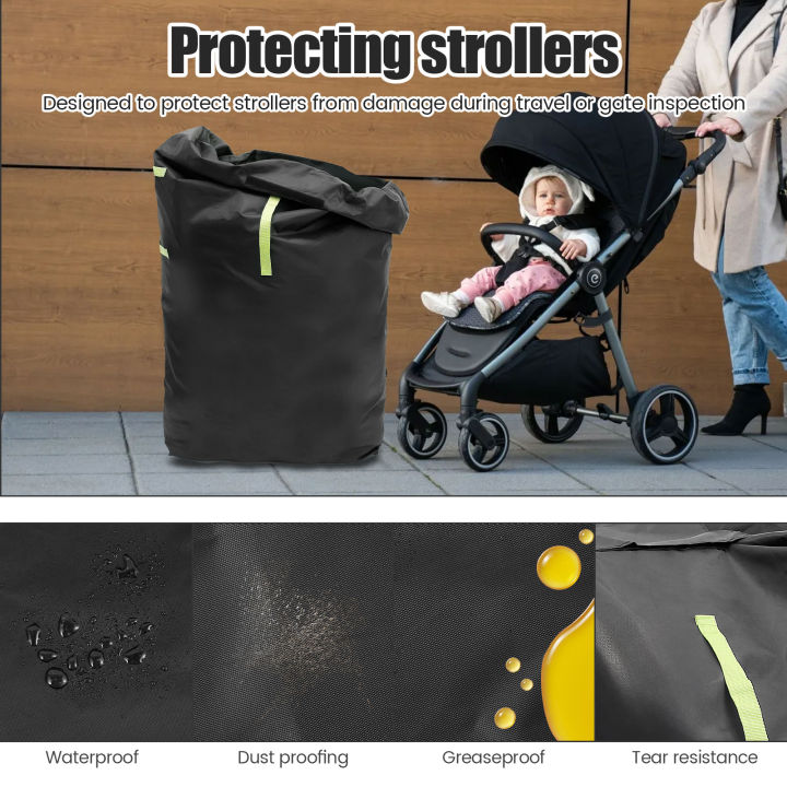 Large%20Stroller%20Cover%20Bag%20for%20Air%20Train%20Travel%20420D%20Oxford%20Cloth%20Waterproof%20Gate%20Check%20Stroller%20Storage%20Bag%20with%20Adjustable%20Strap%20-%20Image%203