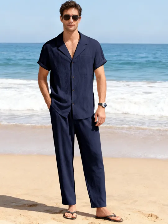 Men%20Beach%20Short%20Sleeve%20Shirt%20Pants%20Set%20Summer%20Casual%20Ice%20Silk%20Polo%20Shirt%20Long%20Pants%202-Piece%20Set%20Trendy%20Daily%20Male%20Suit%20-%20Image%205