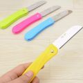 fruit knife small,New Foldable Fruit Knife Set,paring knife set of Exquisite and Beautiful,Small and Easy to Carry,suitable for Most Types of Vegetables and Fruits,4 Pieces(red, Blue,green,yellow). 